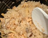 減塩もちもち炊き込み秋鮭ご飯作り方5写真