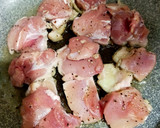 きのこと玉ねぎの和風ソースチキン作り方2写真