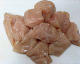 今日のおかず簡単鶏胸味噌竜田揚弁当肉料理作り方2写真