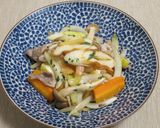 豚こまとねぎの炒め煮作り方6写真