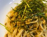 ミニ豆腐でつくる麻婆豆腐→麻婆パスタ作り方4写真