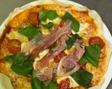 餃子皮で生ハム&リコッタ贅沢マルゲリータ作り方8写真
