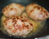 ポン酢で食べるハンバーグ作り方8写真
