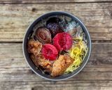 ▲山ごはん▲ささっと1分で梅鶏飯作り方2写真