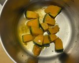 せいろで甘〜い♡かぼちゃの減塩味噌汁作り方5写真
