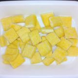 セサミンゲット！なすピーマン油揚げのごま甘酢和え作り方3写真