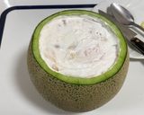 まん丸マスクメロンケーキ作り方5写真