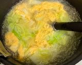【簡単】白菜と卵の中華スープ作り方6写真