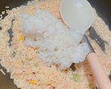 カップラーメンチャーハン作り方4写真