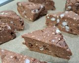 米粉のカッテージチーズチョコスコーン作り方10写真
