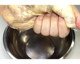 二度揚げ♪片栗そぼろ!鶏もも唐揚げ★動画作り方7写真
