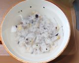 やさしい味の昆布だしスープ粥(茶漬け)作り方1写真