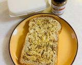 朝食ランチ♡ツナマヨチーズトースト作り方1写真