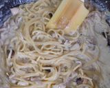 ヨウサマの減塩きのこ類のホワイトパスタ作り方4写真