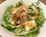 梅肉ポン酢の豆腐みょうがサラダ作り方3写真