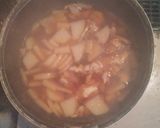 簡単⭐︎鶏肉とほうれん草のお雑煮⭐︎2026作り方2写真