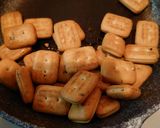 おつまみカンパンのべペロンチーノ？作り方3写真