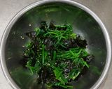 ほうれん草の韓国のり和え作り方2写真