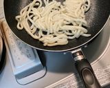 簡単焼きうどん作り方1写真