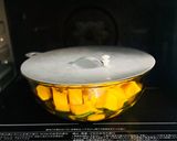 ワンボールレンジ、かぼちゃの鶏そぼろ餡！作り方3写真