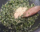 春菊と水菜の佃煮風、アレンジ自由作り方7写真