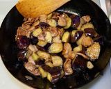 茄子と豚バラ肉の照り照りこってり丼作り方8写真