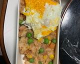 全てレンジ洋風味噌親子丼味オムライス弁当作り方12写真