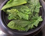 ほうれん草、茎と葉と分けて保存作り方5写真
