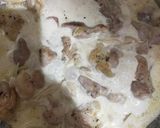鶏肉とそら豆のクリームパスタ作り方6写真