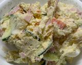 新玉ねぎ入りスパイシーなポテトサラダ作り方5写真