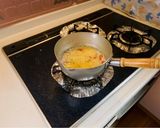 彼氏が作る『カニカマと鶏肉の白だし雑炊』作り方13写真