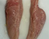 鶏胸肉の唐揚げ（甘辛だれ）作り方1写真