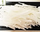 大根のおかか和え作り方1写真