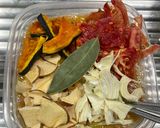 【覚書】トマト果汁消費！食べるハーブドレ作り方2写真