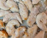 【保育園給食】鶏ささみのレモン煮作り方3写真