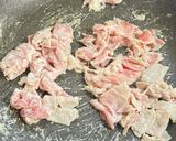 厚揚げと玉ねぎの豚バラ「マヨ味噌」炒め作り方5写真
