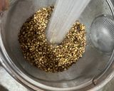 自家製プチプチもち麦オニオンドレッシング作り方1写真