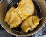 油揚げと卵のほっこり煮付け作り方3写真
