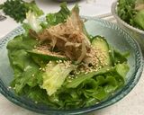 レタスときゅうりの和風ドレッシングサラダ作り方5写真