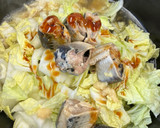 イワシと白菜のとろとろ煮　オイスター作り方3写真