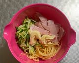 スパゲッティサラダ作り方4写真