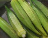 おくらと塩昆布の白だし漬け作り方1写真