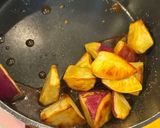 夕食弁当に☆純露でアレンジ♪さつま芋紅茶味大学芋作り方7写真