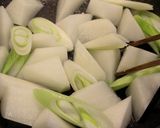 大根とチキンのカレー煮作り方4写真