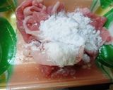 長芋のポークロールわさびみそだれソテー作り方2写真