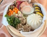 肉まんとシュウマイで！ワンプレートせいろ作り方5写真