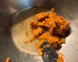 大量のシソの実、甘味噌炒め作り方4写真
