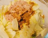レンジで簡単!キャベツツナカレー和え作り方3写真