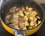 茄子と大根の牛肉しぐれ煮作り方4写真