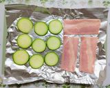 簡単昼食朝食ズッキーニベーコン食パン節約作り方3写真